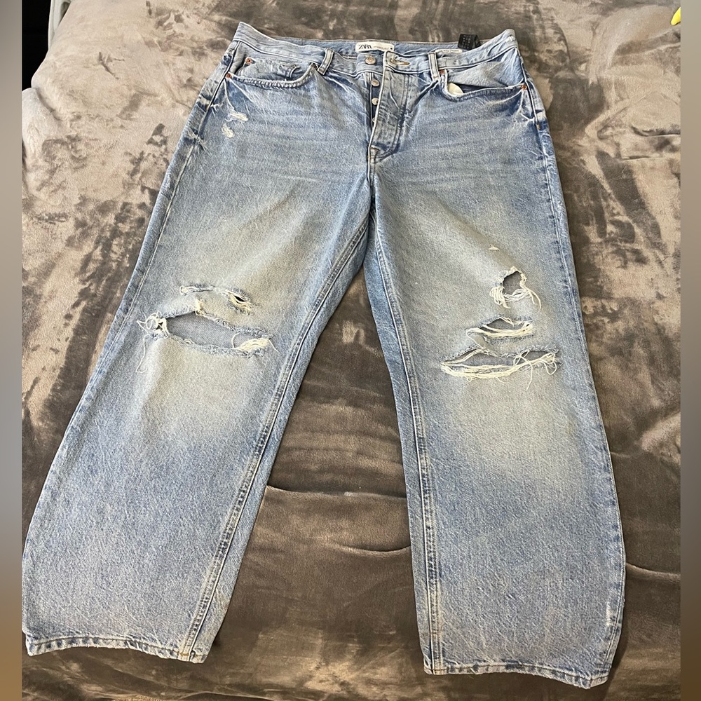 Zara Straight Jean Size 12